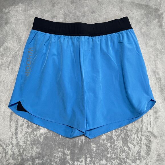 Whoop Any Wear 4.0 Training Shorts Men Medium Blue Lined Performance Compression - Picture 2 of 13